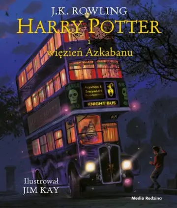 Cover of Harry Potter and the Prisoner of Azkaban — Media Rodzina — Jim Kay (Illustrated) (Poland)
