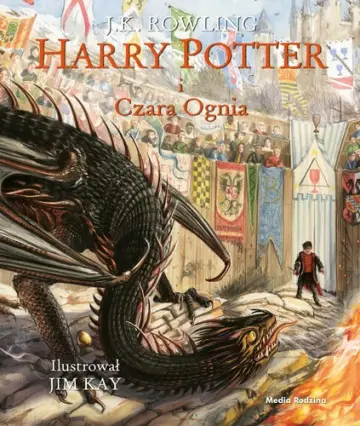 Cover of Harry Potter and the Goblet of Fire — Media Rodzina — Jim Kay (Illustrated) (Poland)
