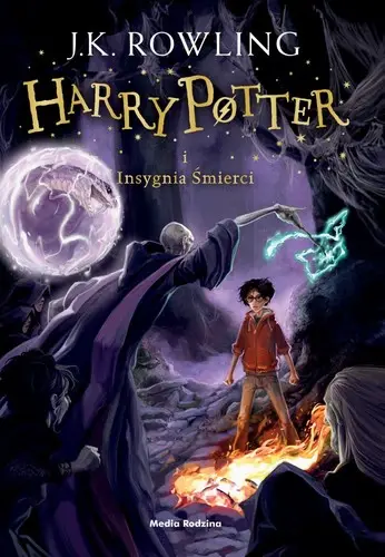 Cover of Harry Potter and the Deathly Hallows — Media Rodzina (2016) (Poland)