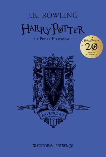 Capa de Harry Potter e a Pedra Filosofal — Comemorativa — Casa 3 (Portugal)
