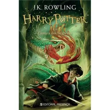 Capa de Harry Potter e a Câmara dos Segredos — Jonny Duddle — Presença (2020) (Portugal)