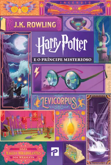 Capa de Harry Potter e o Príncipe Misterioso — Edição Atual (2024) (Portugal)