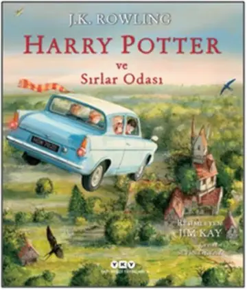 Cover of Harry Potter and the Chamber of Secrets — Yapı Kredi — Jim Kay (Illustrated) (Turkey)