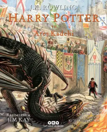 Cover of Harry Potter and the Goblet of Fire — Yapı Kredi — Jim Kay (Illustrated) (Turkey)