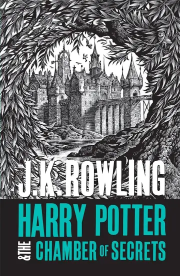 Capa de Harry Potter e a Câmara dos Segredos — Edição Adulto (2015) (Reino Unido)