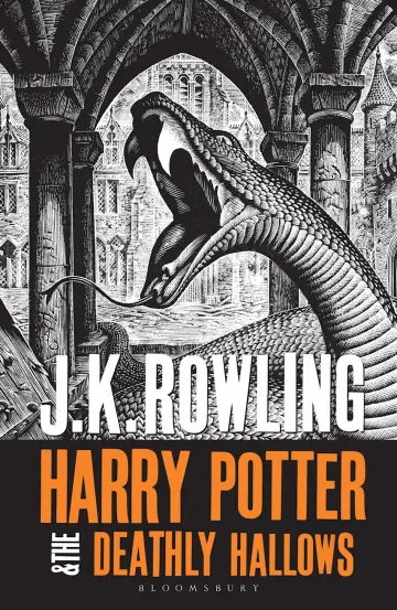 Capa de Harry Potter e os Talismãs da Morte — Edição Adulto (2015) (Reino Unido)