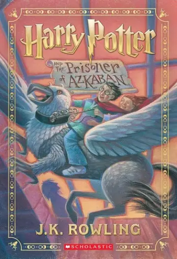 Capa de Harry Potter e o Prisioneiro de Azkaban — Mary GrandPré (Original) (Estados Unidos)