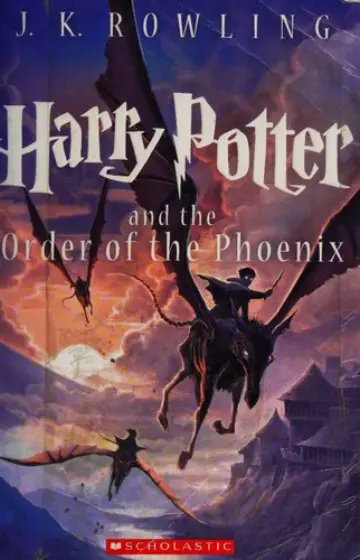 Capa de Harry Potter e a Ordem da Fénix — Kazu Kibuishi (15 Anos) (Estados Unidos)